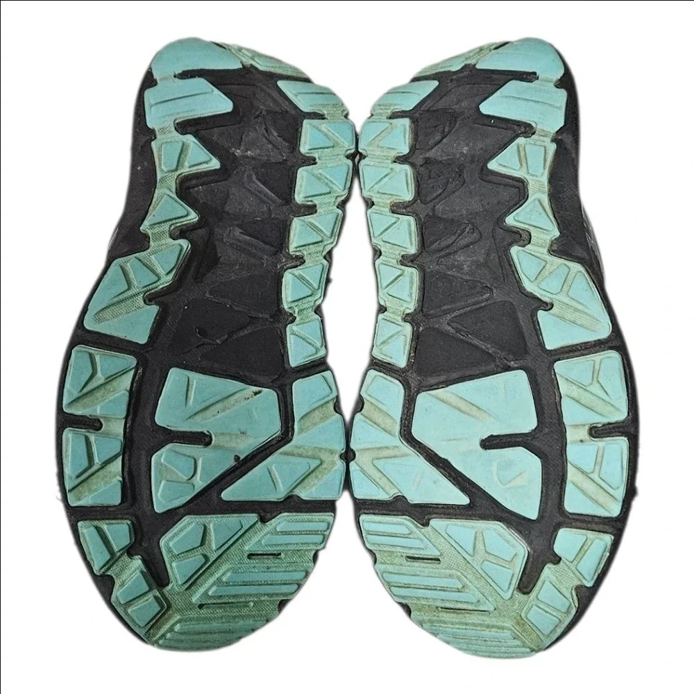 Hoka One One Stinson ATR 5 Womens 10 Trail Running Shoes Anthracite Azure Casual